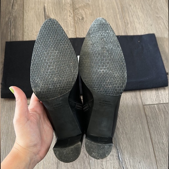Stuart Weitzman black booties - Picture 6 of 9